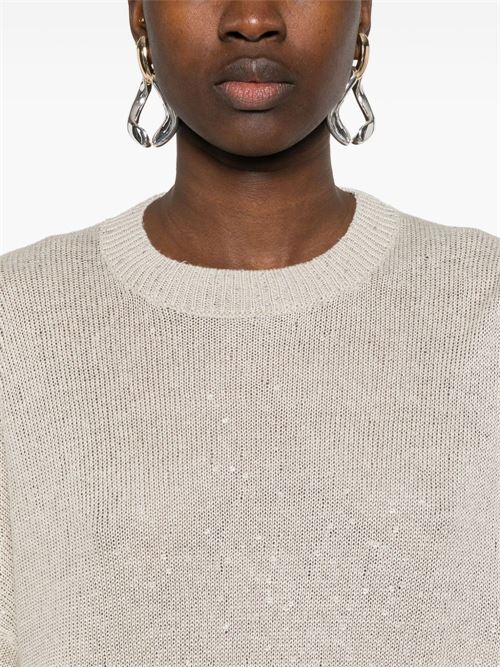 Maglione con paillettes BRUNELLO CUCINELLI | M10550210C9732